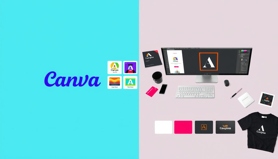 Creating a Logo with Canva vs. Adobe