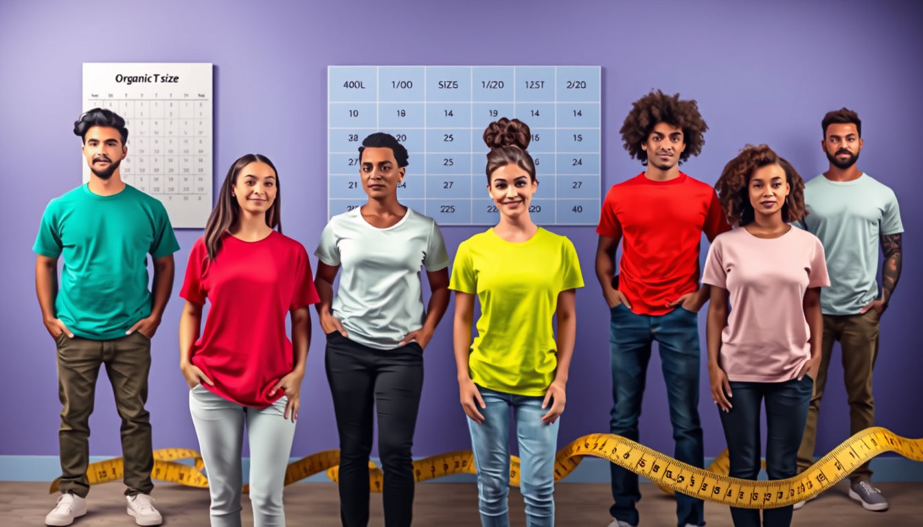 Unraveling the Sizing Dilemma: Discover Your Ideal Organic T-Shirt Fit!