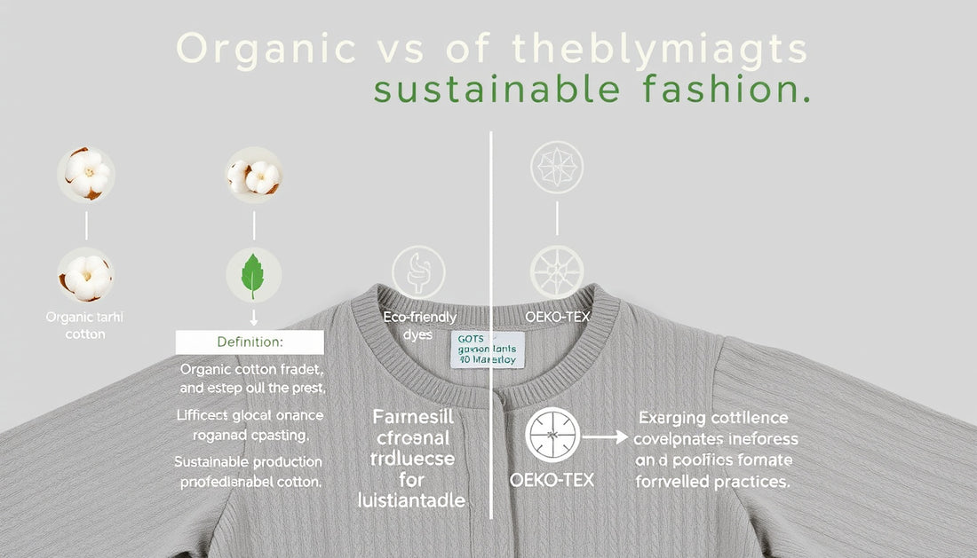 Understanding the Difference Between Organic and Sustainable in Fashion: What You Need to Know