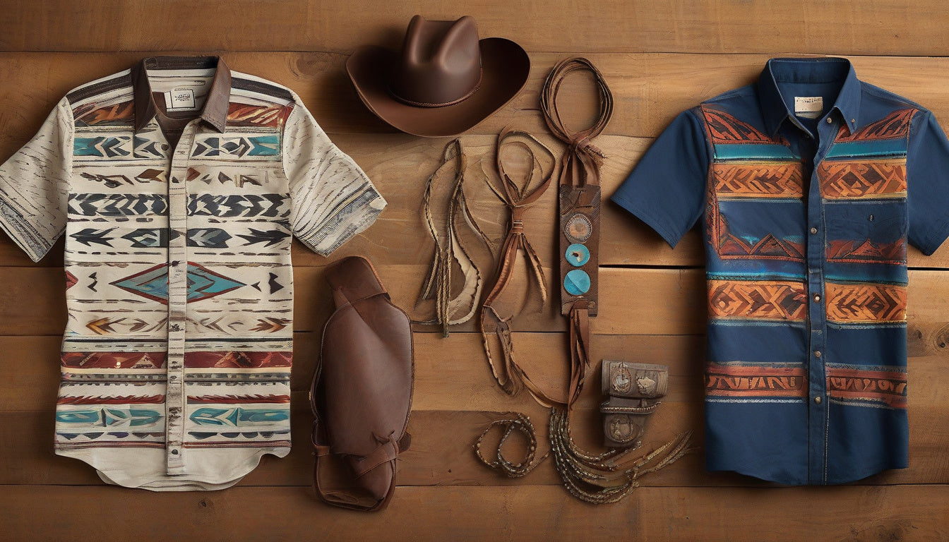 Stylish Geometric Western Tees: Elevate Your Wardrobe with Unique Designs