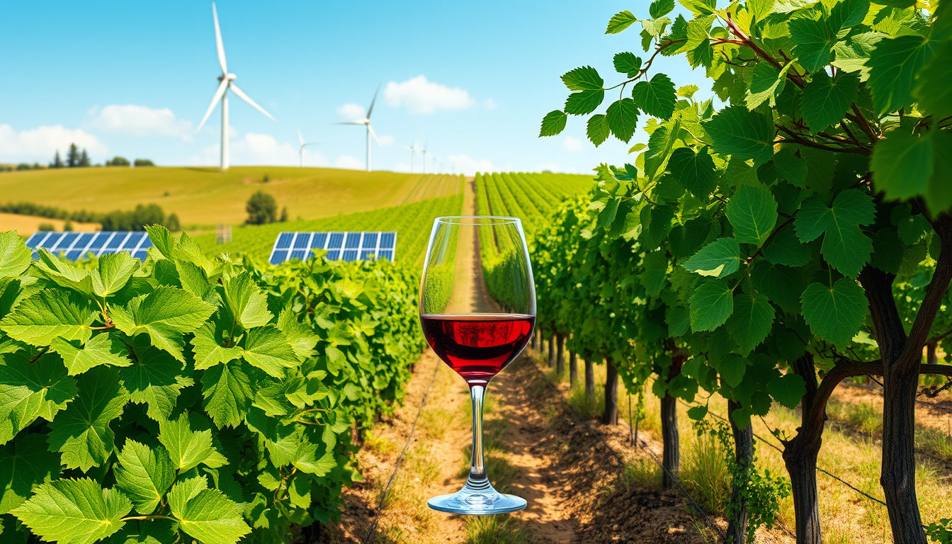 Sip Sustainably: Harnessing Eco-Innovation to Minimize Carbon Footprint in Wine Production