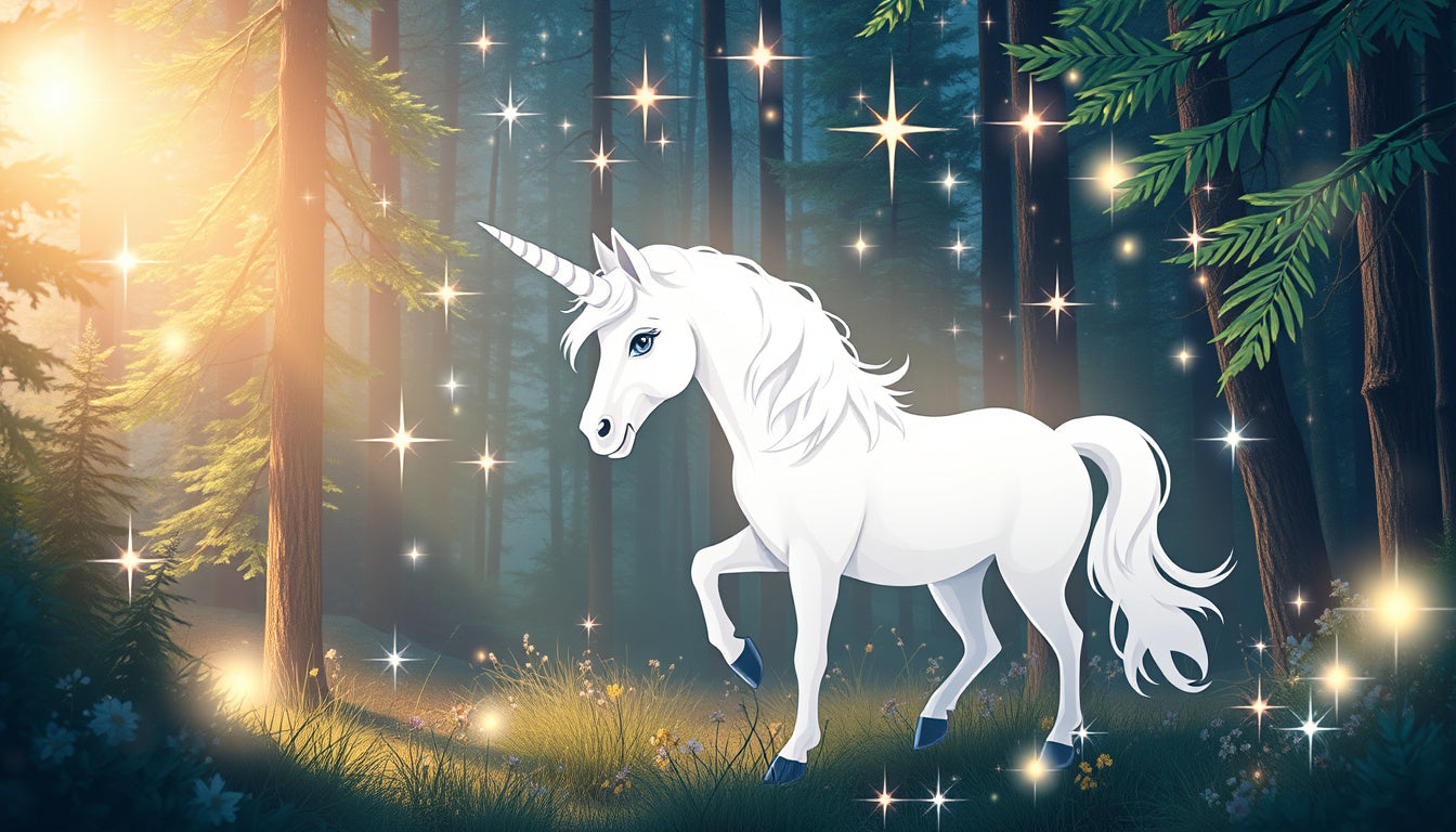 Unleash the Charm: How the Enchanted White Unicorn Poster Could Elevate Your Space