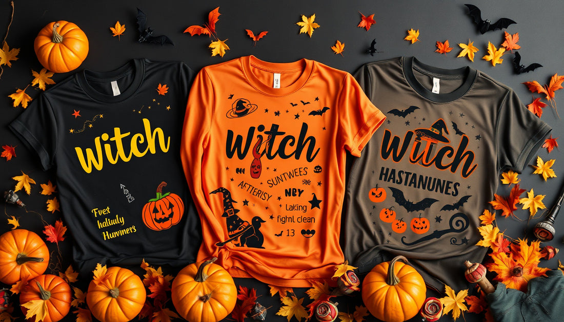 Enchant Your Halloween: Discover the Magic of Sustainable Witchy Shirts!