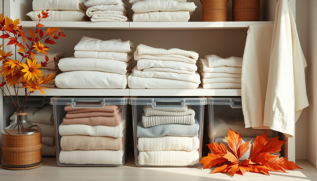 Store Cotton Clothes Between Seasons