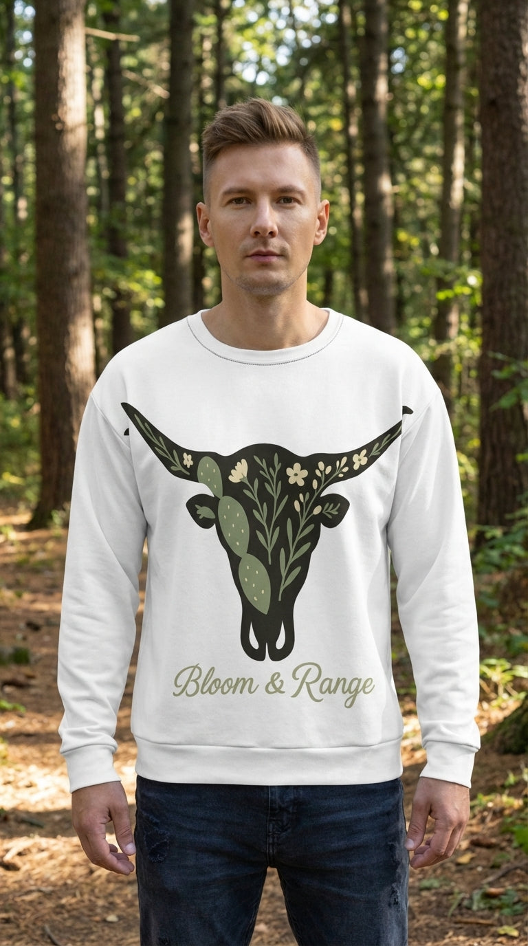 Bloom & Range Recycled Sweatshirt: The New Standard for Sustainable Western Streetwear