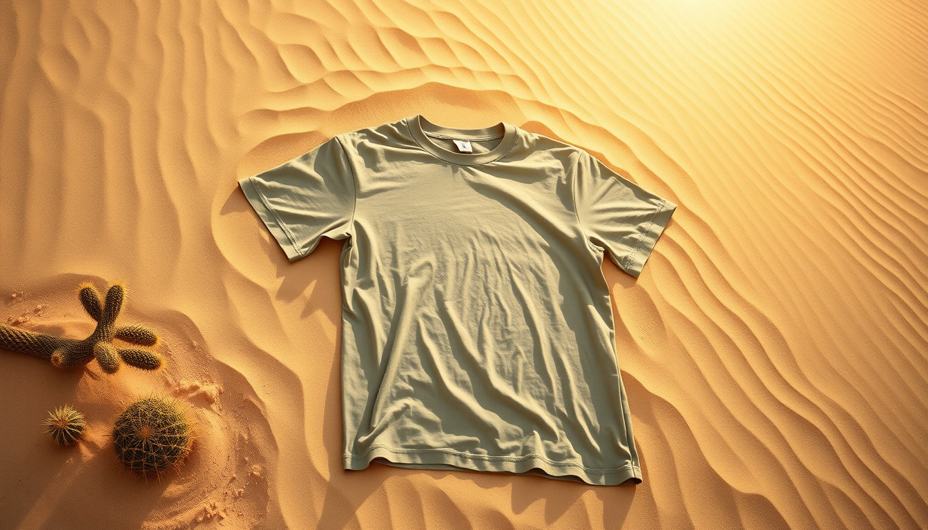 Earth Tones and Desert Dreams: T-Shirt Styling Guide