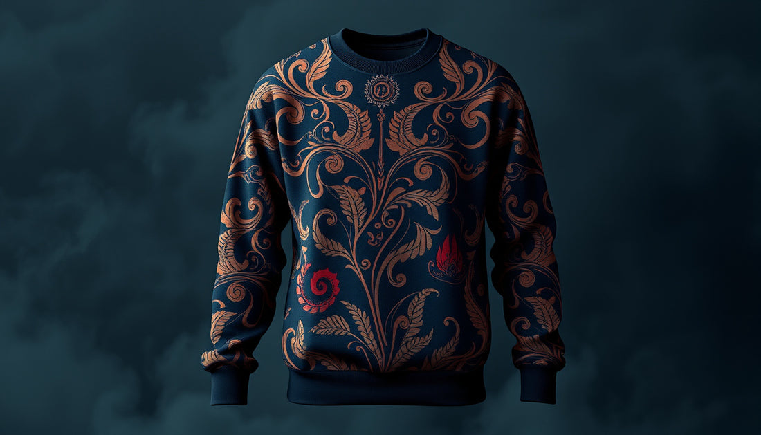 Embrace Uniqueness: The Allure of Organic Gothic Design Sweatshirts