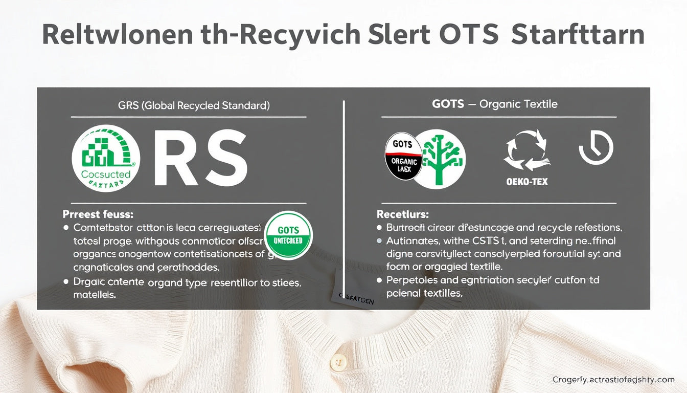 Understanding GRS vs GOTS: What You Need to Know About Organic Certifications in Fashion