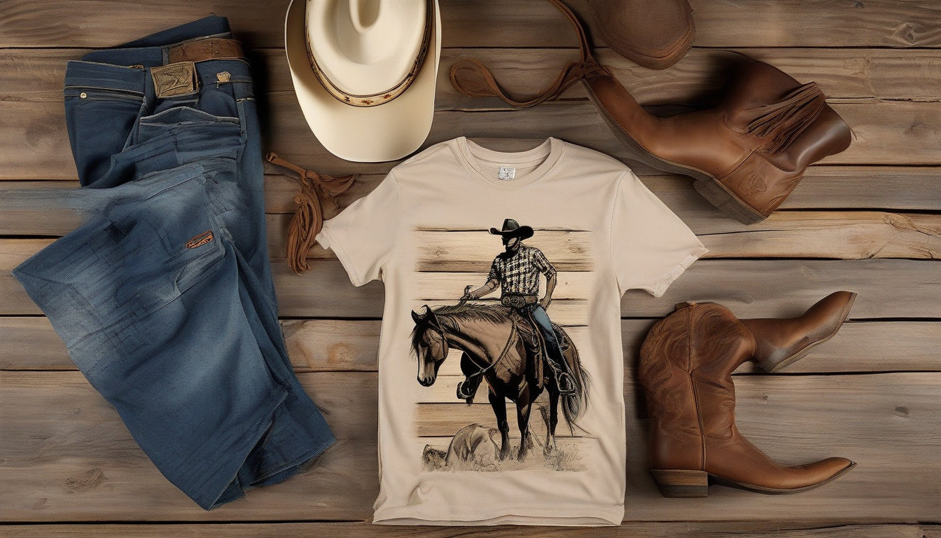 Unleash Your Inner Cowboy: The Ultimate Guide to Rodeo Chic Tees