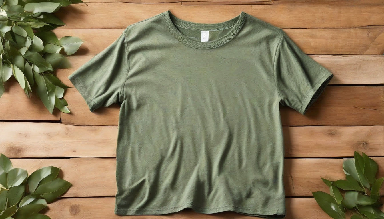 Discover the Comfort and Sustainability of Bamboo-Blend Cotton Tees