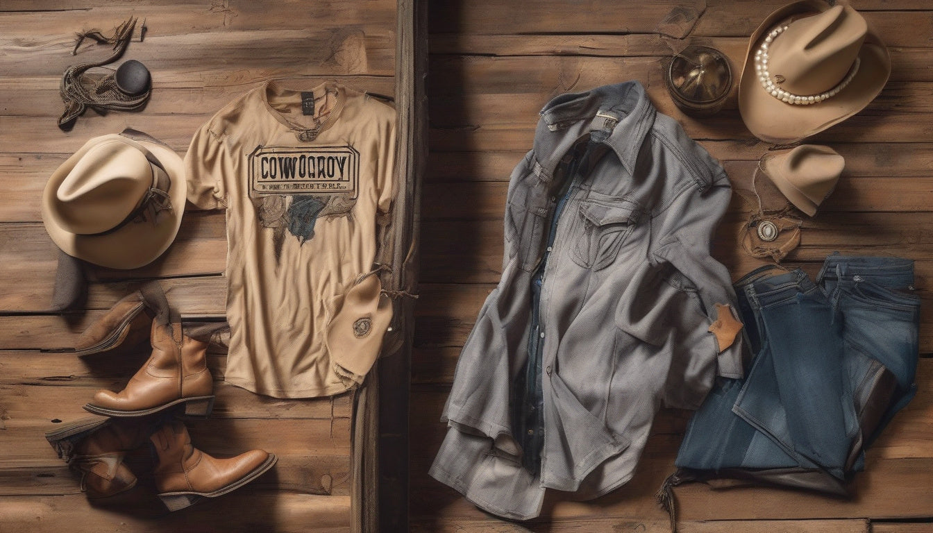 Stylish Urban Cowboy T-Shirts: A Perfect Blend of Western Vibes and City Chic