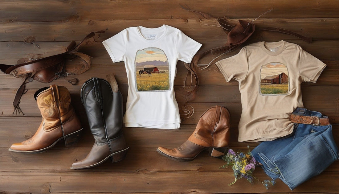 Unleash Your Western Spirit with Unique Handmade Cowboy Tees
