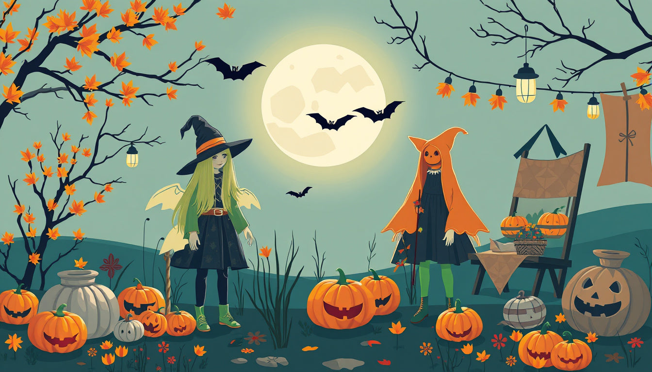 Embrace the Spook: Unveiling the Slow Fashion Halloween Aesthetic for a Sustainable Celebration