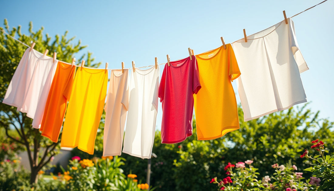 Sun-Drying Tips for Cotton Clothes