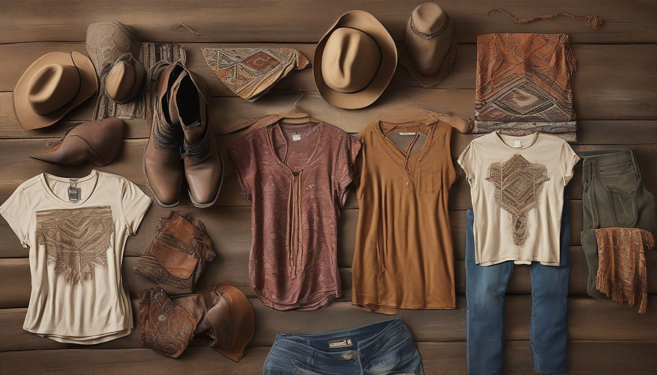 Embrace the Trend: Stylish Boho Western Tees to Elevate Your Wardrobe