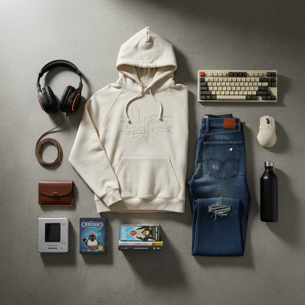 Level Up Your Style: 3 Eco-Gamer Sweatshirt Outfits That Own the Room (and the Planet)