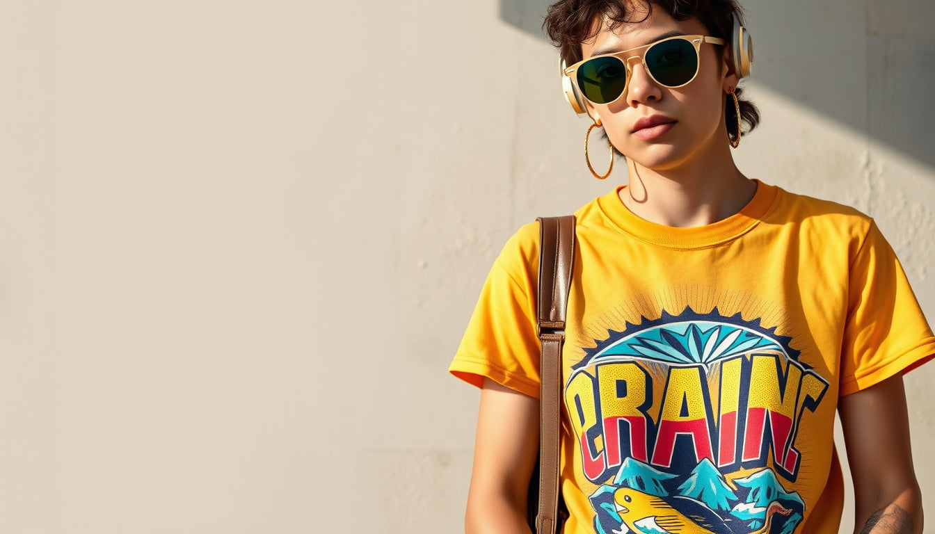 Retro Graphic Tees: Embrace Sustainable Fashion with Authentic Vintage Style