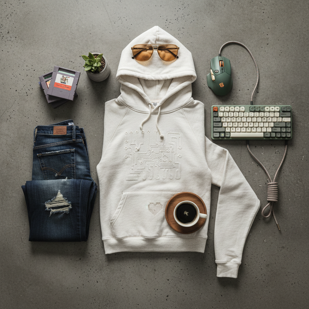 Level Up Your Style: How to Rock Your Organic Gamer Sweatshirt with Eco-Conscious Flair