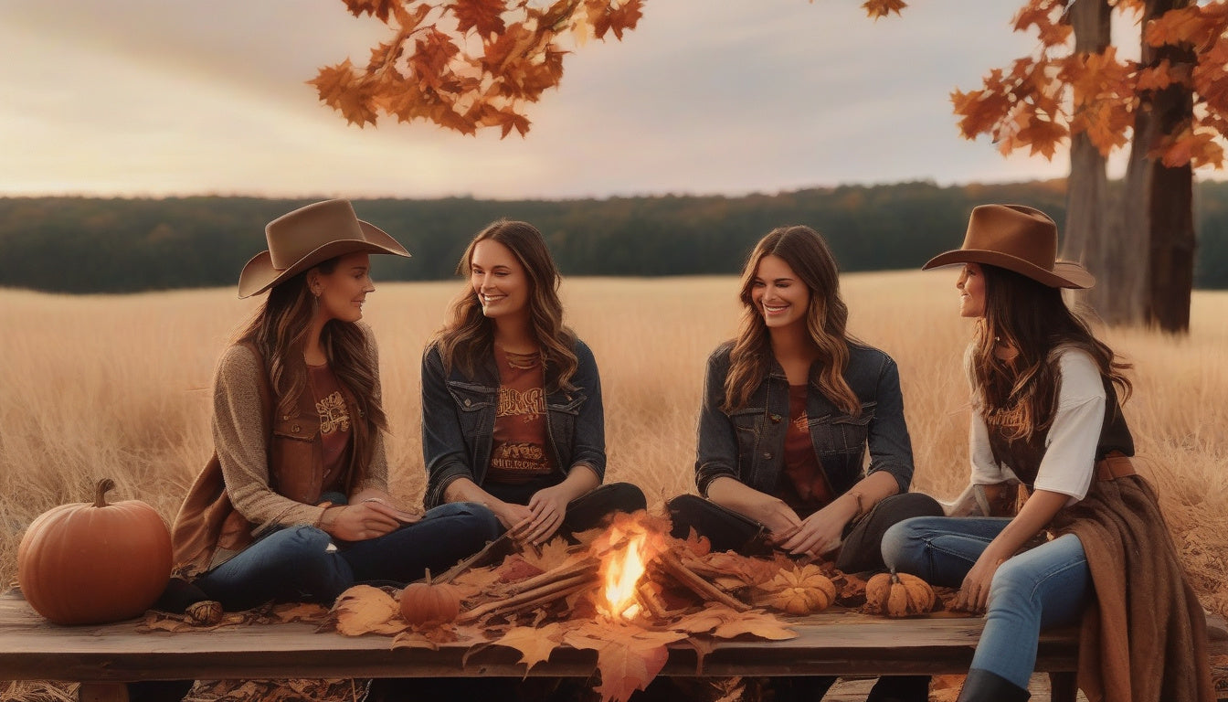 Stylish Bonfire Outfit Tees: Elevate Your Fall Gathering Look