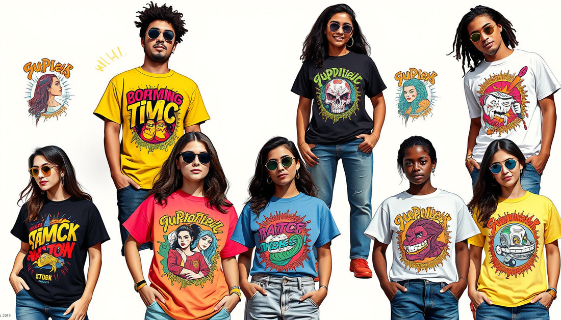 From Doodles to Drama: Exploring the Bold World of Graphic Tees That Make a Statement