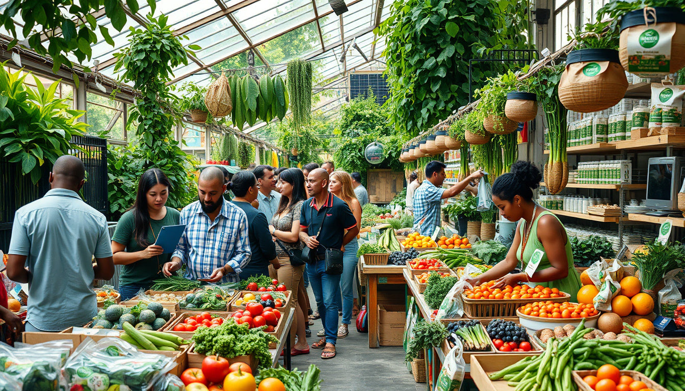 Unlocking the Future: The Booming $1.16 Trillion Green Food Market & Its Impact on Sustainability and Health