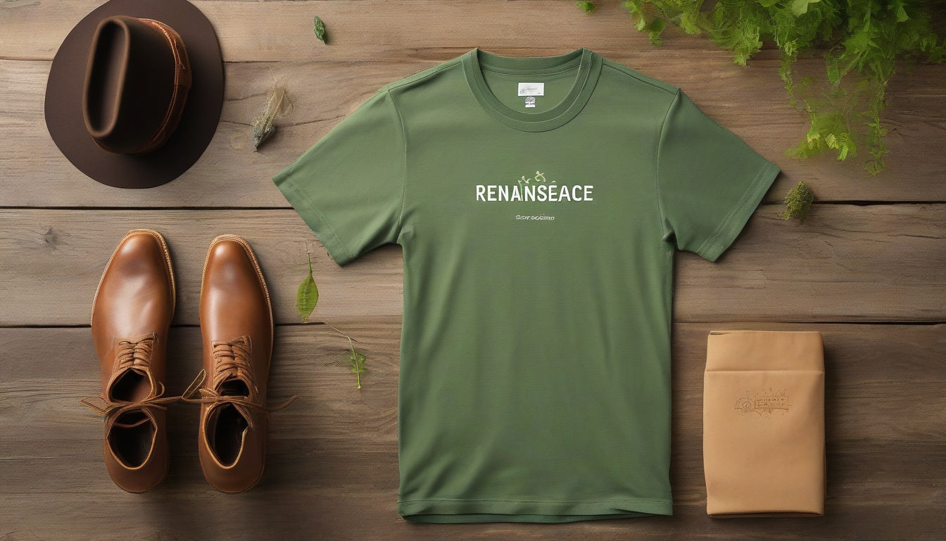 Discover Luxe Green Style: The Organic Tee That Saves You Money!