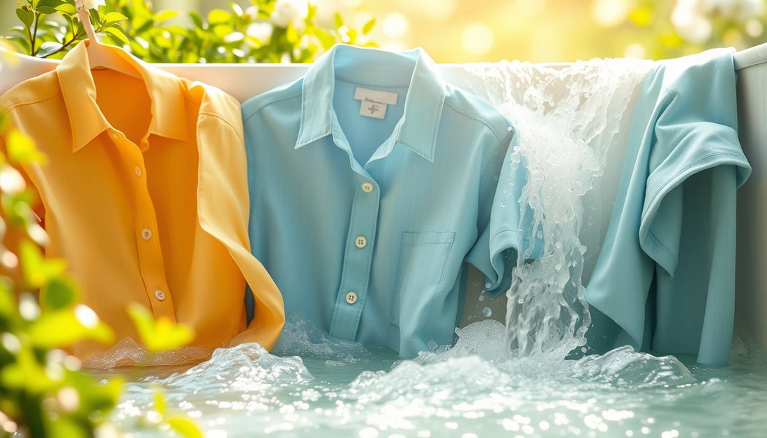 Wash Guide for Natural Cotton Shirts
