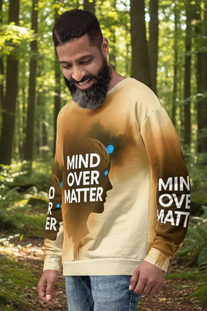 Post: Mind Over Matter – Recycled Unisex Sweatshirt