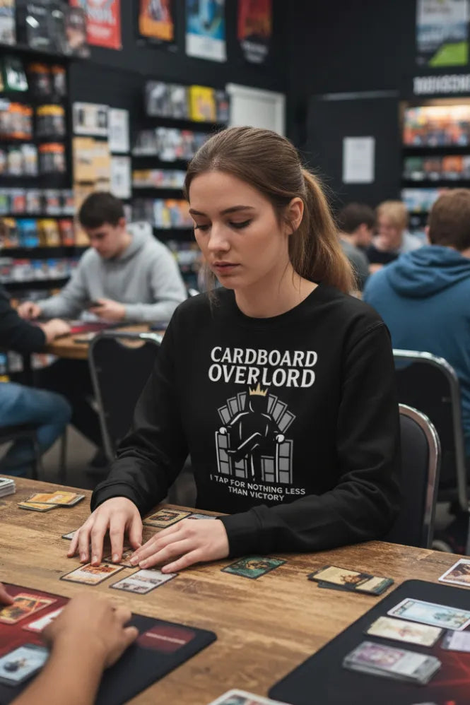 Why You'll Love: Cardboard Overlord Organic Gamer Sweatshirt