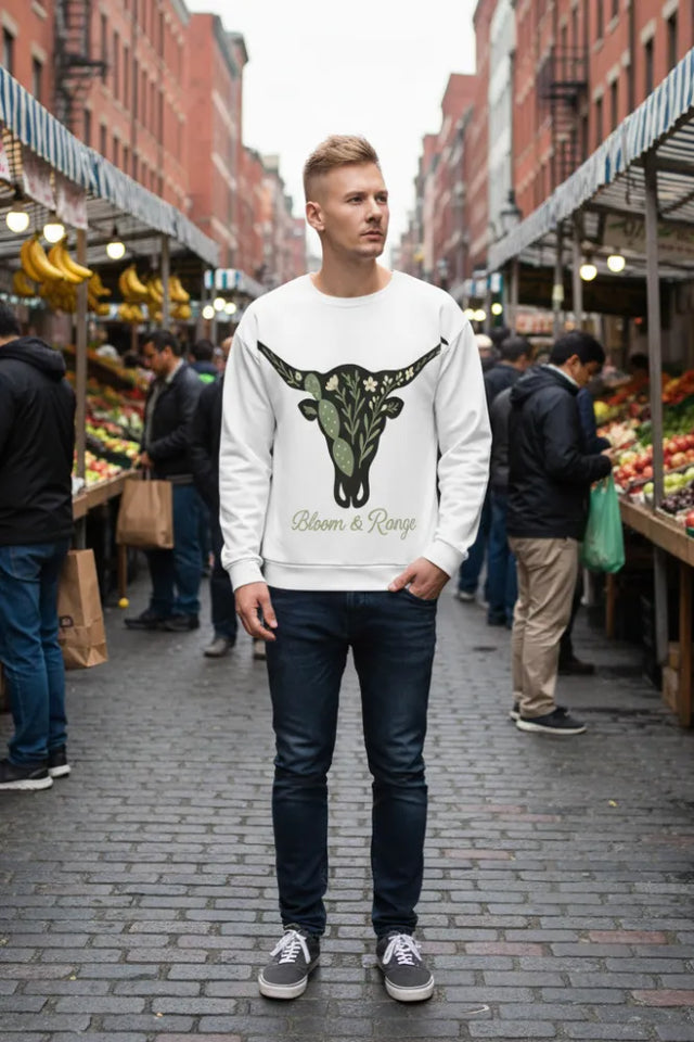 Bloom & Range Recycled Sweatshirt Frontier Style, Consciously Crafted