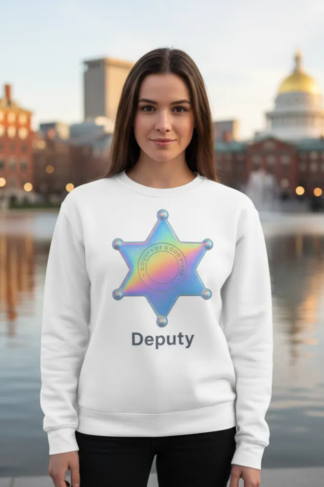 Organic Deputy Holographic Star Sweatshirt Review: The Ultimate Sustainable Western Fashion Statement