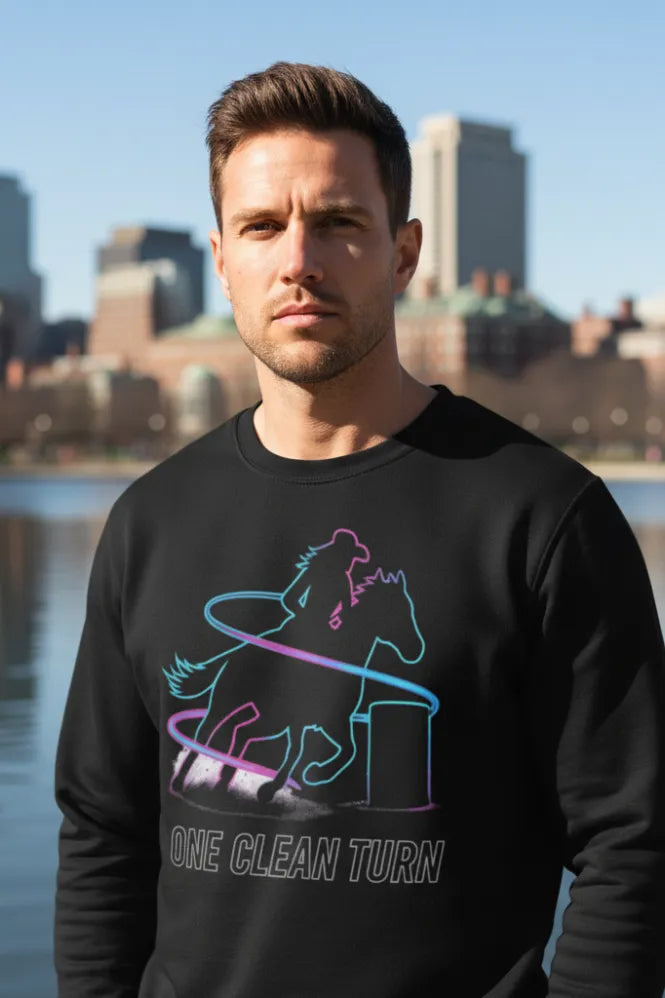 One Clean Turn The Organic Sweatshirt for Digital Cowboys