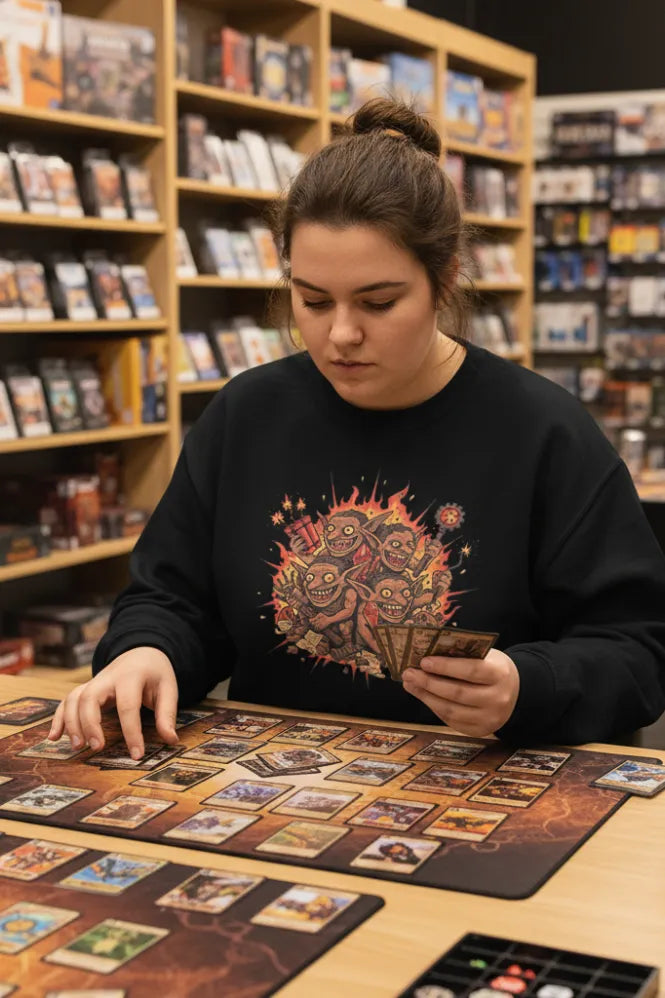 Post: Chaos Spark Squad Organic Gamer Sweatshirt