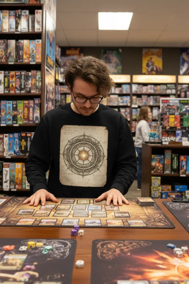 Arcane Aether Engine Organic Gamer Sweatshirt: The Ultimate Eco-Friendly Level Up for Your Wardrobe