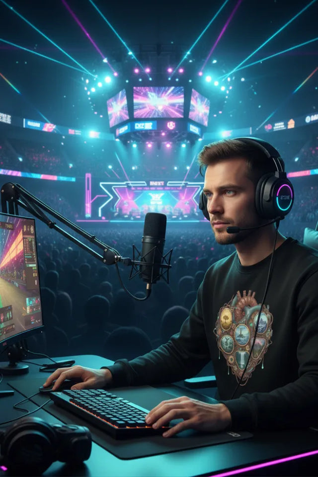 Multiverse Heart Engine The Ultimate Organic Gamer Sweatshirt