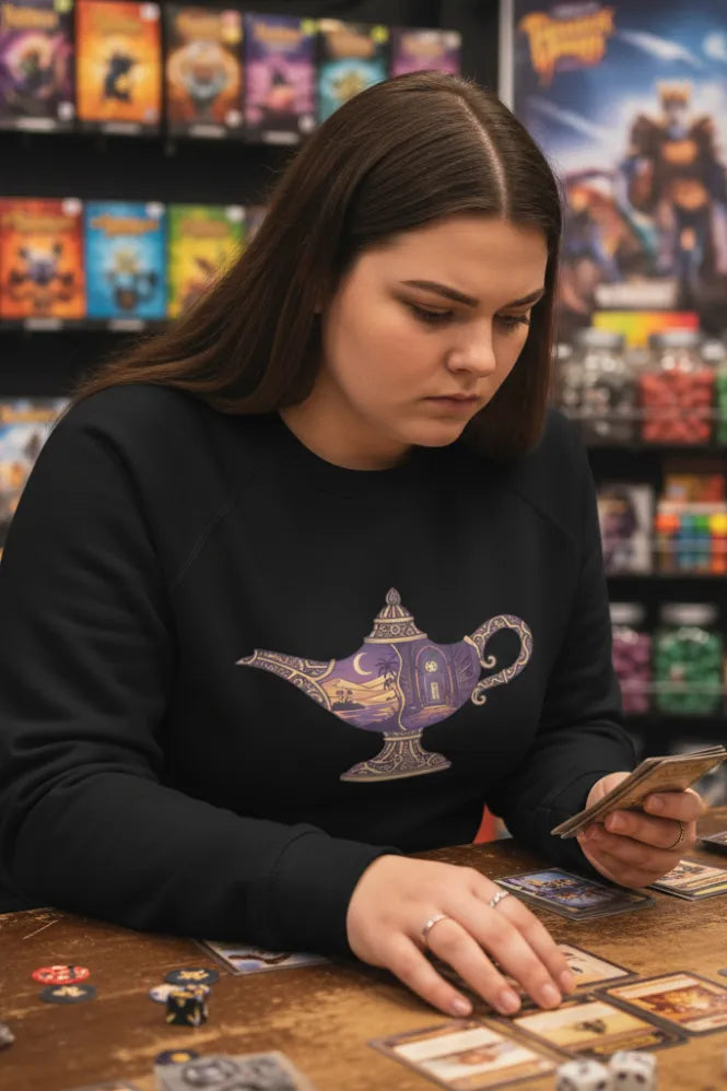 Arcane Wish Lamp Organic Gamer Sweatshirt Review: The Ultimate Eco-Friendly Level Up for Gamers