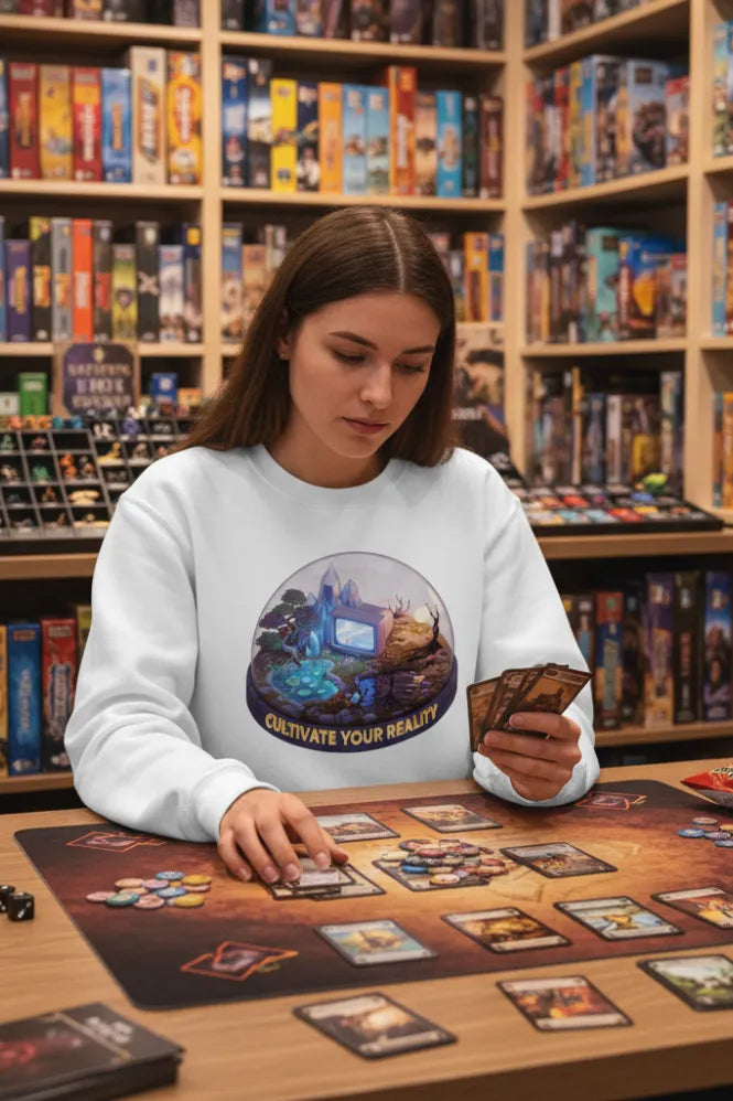 Post: Cultivate Your Reality Organic Sweatshirt – Eco Enchantment Edition