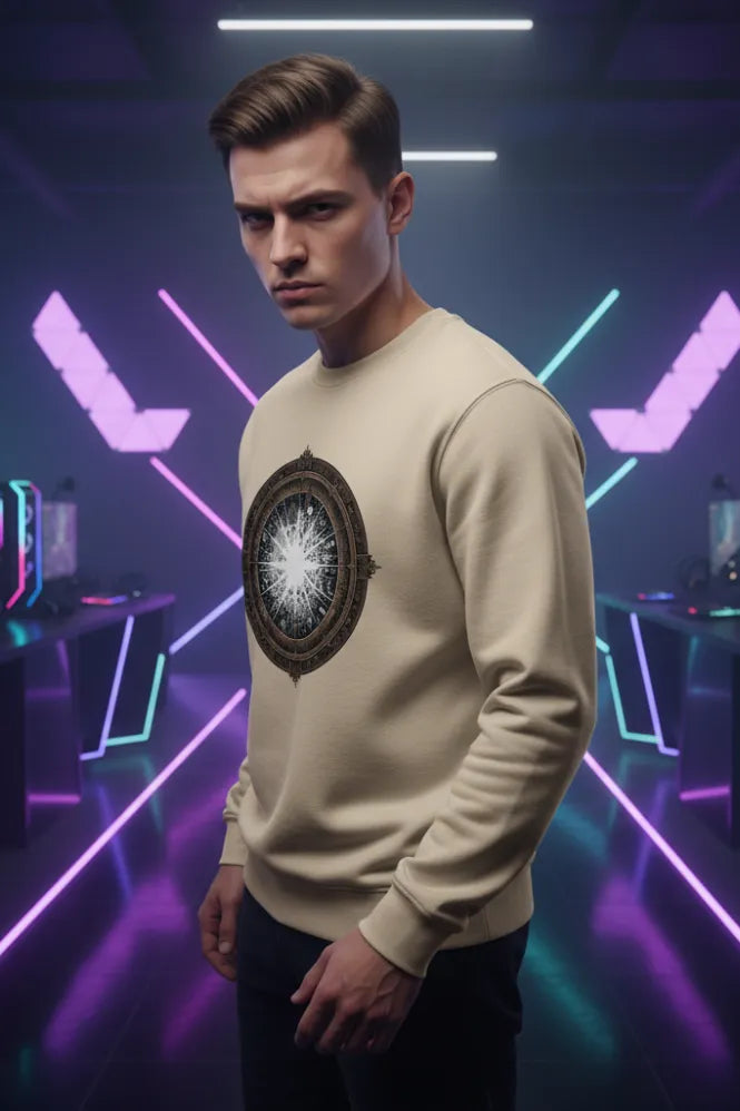 Arcane Starlight Compass Organic Gamer Sweatshirt Review: Your Eco-Friendly Level Up in Sustainable Gaming Fashion