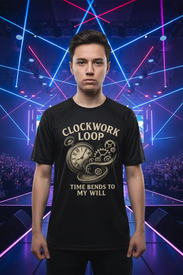 Clockwork Comfort: The Ultimate Organic Gamer Hoodie