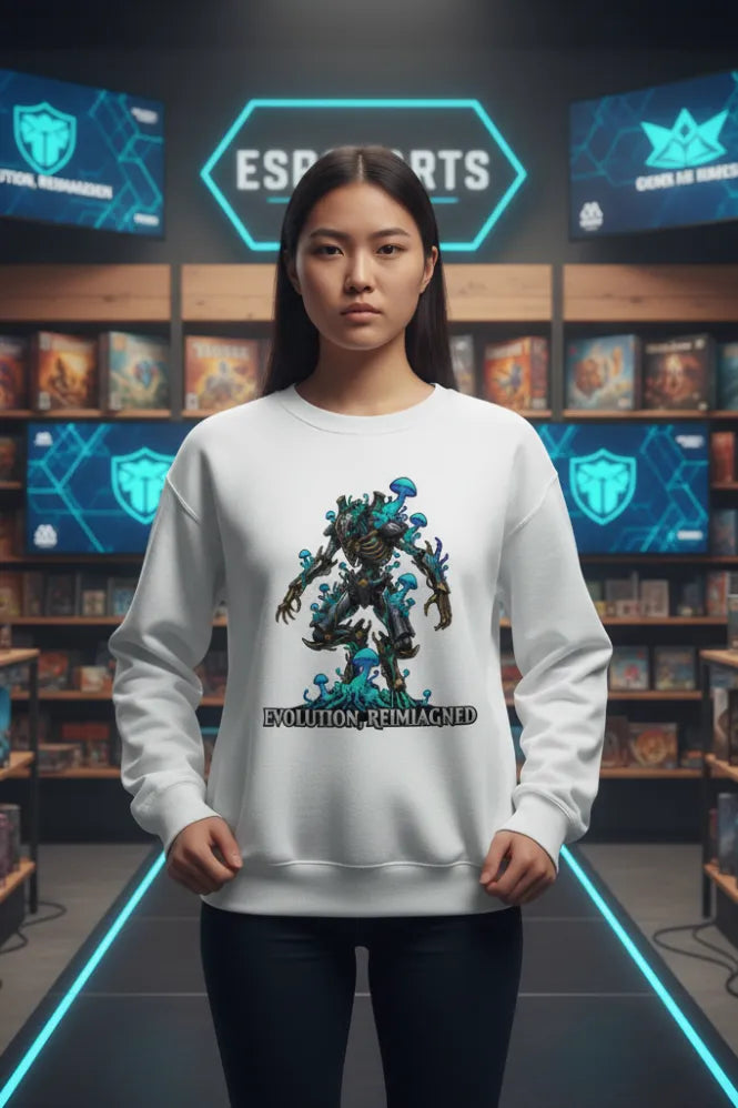 Evolution's Embrace The Bio Arcane Sweatshirt