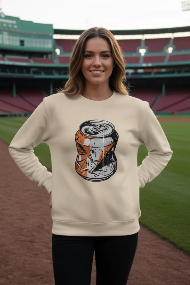 Crushed Can Organic Sweatshirt Review: The Ultimate Guide to Retro Pop & Sustainable Streetwear