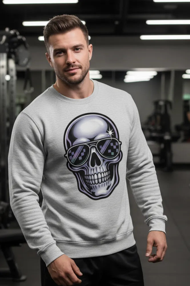 The Ultimate Guide: Pixel Skull Organic Cotton Sweatshirt – Retro & Y2K Sustainable Streetwear