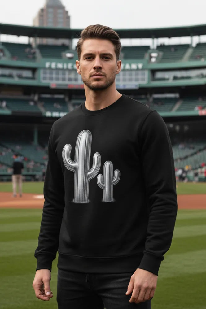 Post: Organic Chrome Cactus Sweatshirt