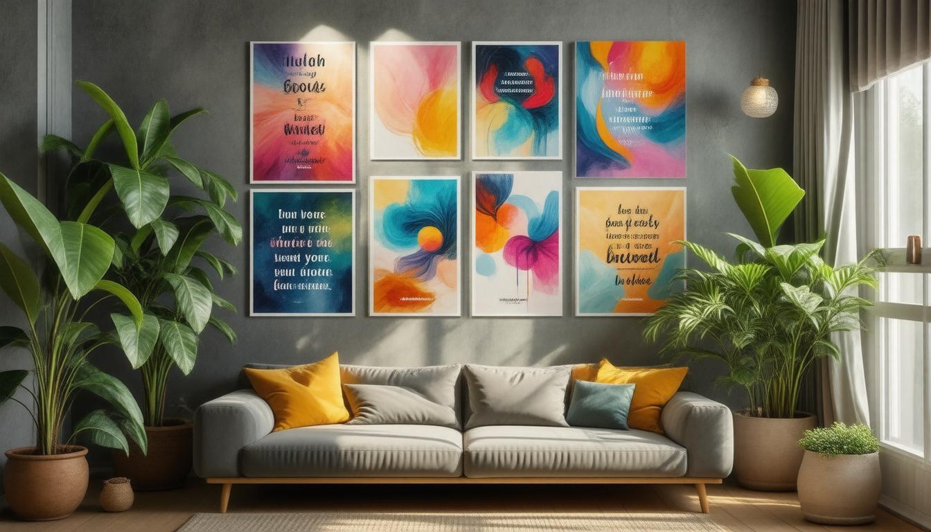 Elevate Your Space: Discover the Power of High Vibration Posters for Positive Energy