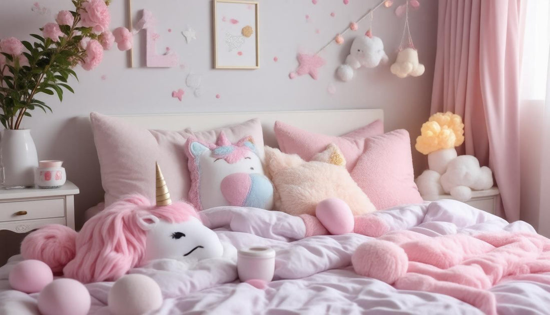 Transform Your Child's Room with Adorable Pastel Unicorn Bedding