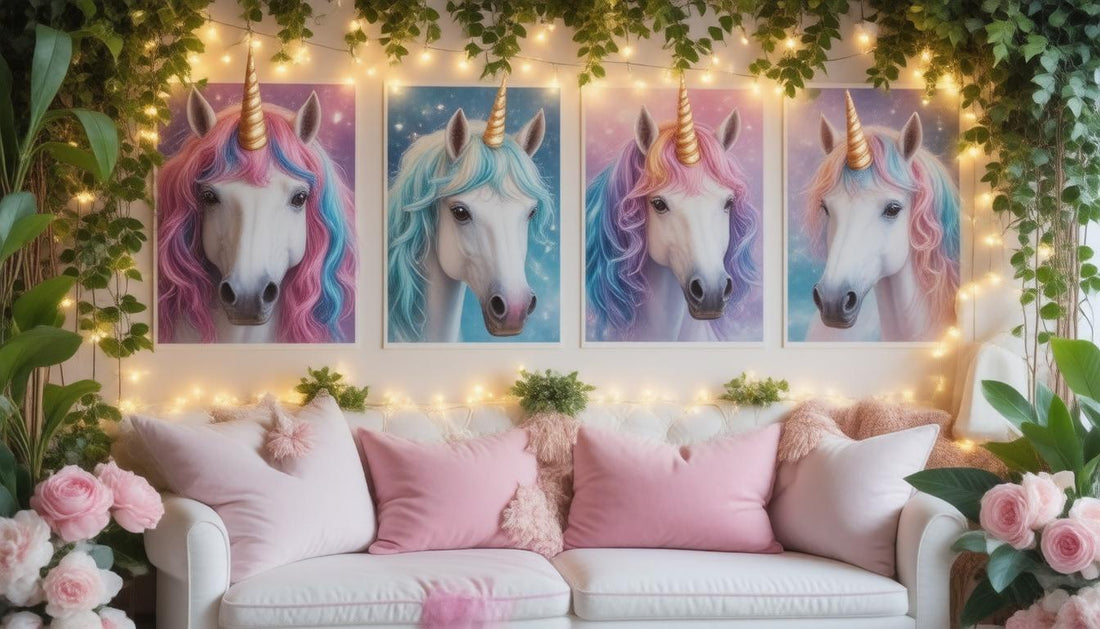 Transform Your Space with Enchanting Magical Unicorn Posters