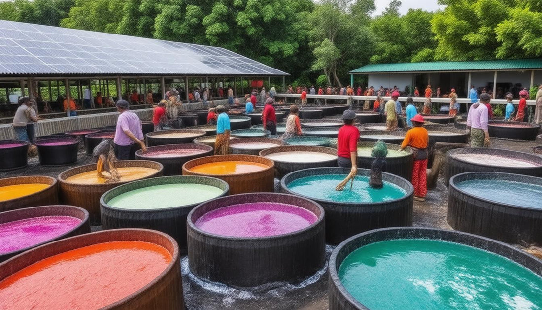 How Fabric is Dyed in a Massive and Eco-Friendly Way