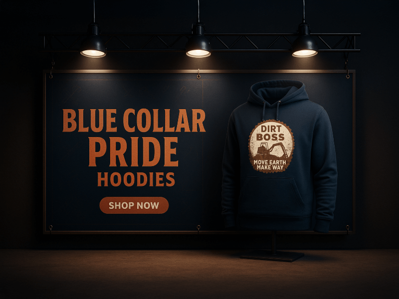 Blue-Collar Pride Hoodies | Durable Organic Workwear