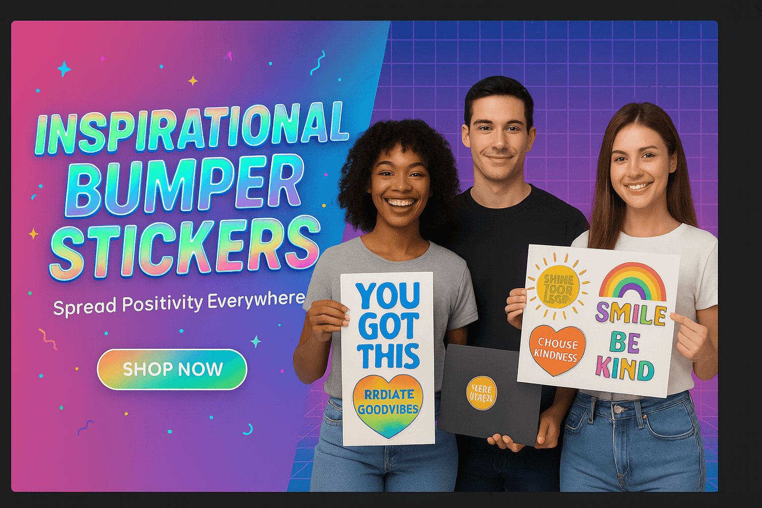 Inspirational Bumper Stickers | Spread Positivity Everywhere