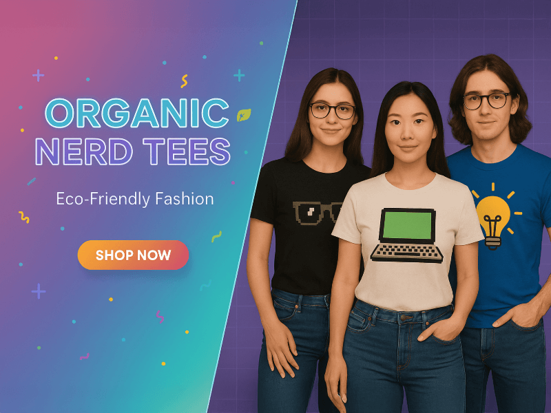 Organic Nerd T-Shirts | Code, Cosmos & Curiosity
